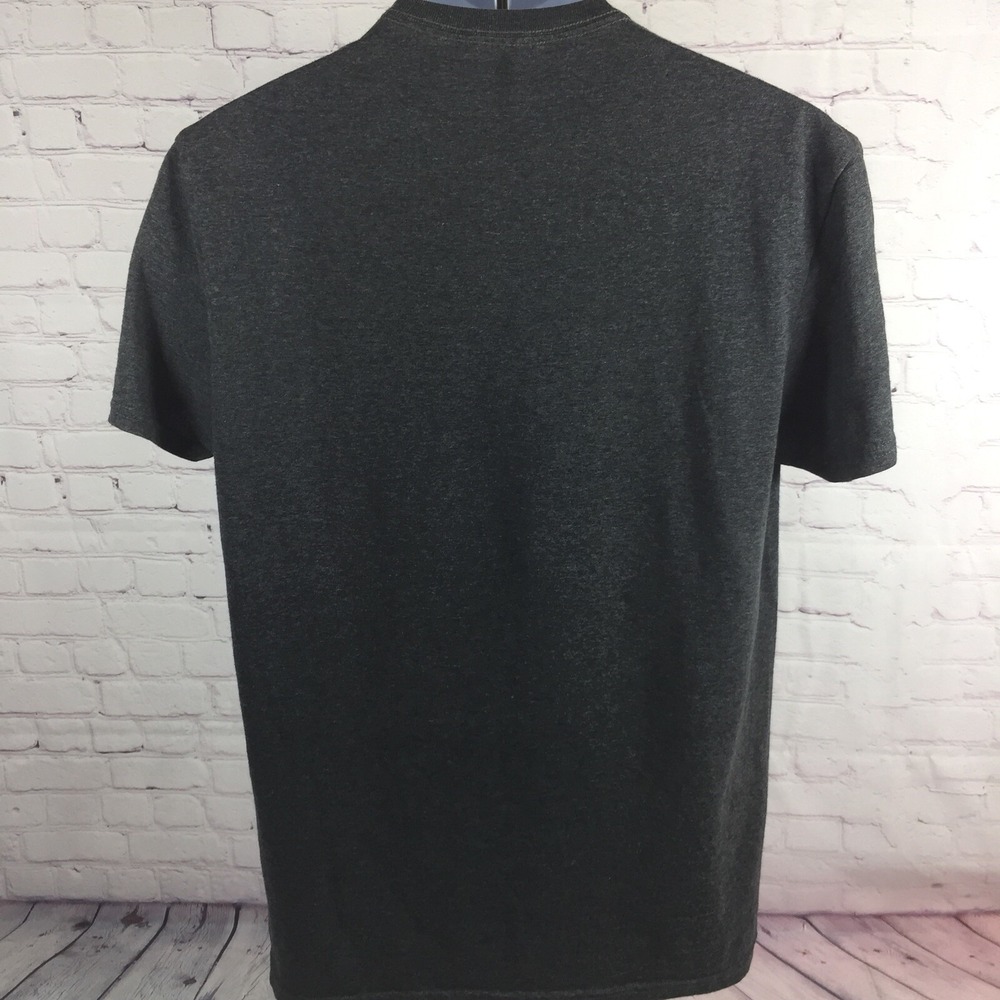 Dragonball Z Shirt Adult Medium Dark Gray Goku Face Off Graphic Tee 2018 - Picture 3 of 4